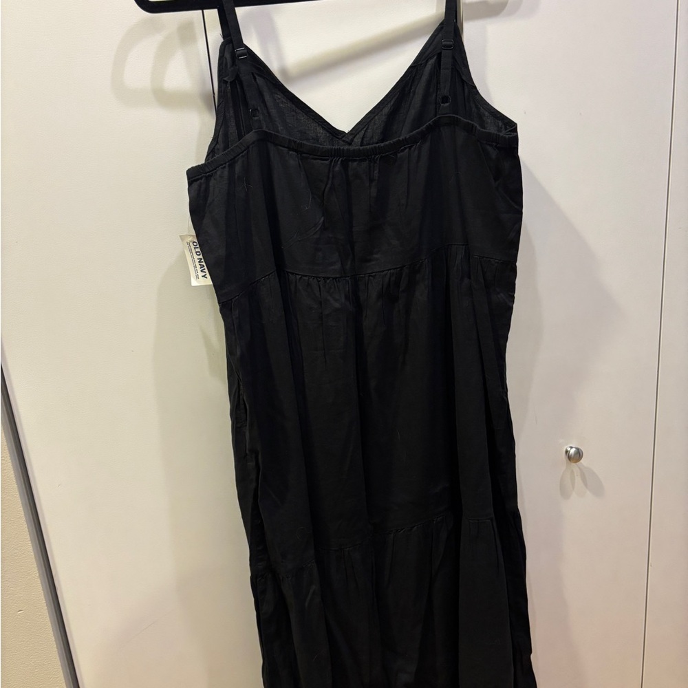 Old Navy Black Maxi Dress